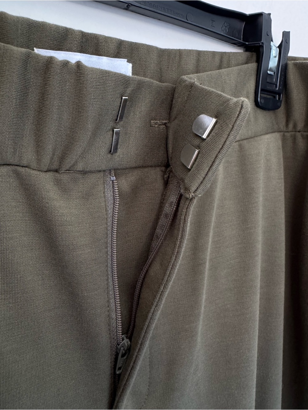 New With Tags Liz Claiborne Womens Pull-On Slacks Pants Olive Green Size 16 - Picture 3 of 7